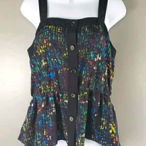 Derek lam  Multi color tie dye tank top